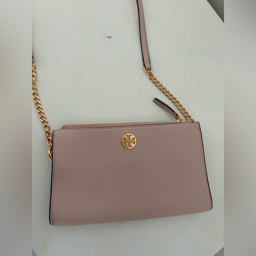 Tory Burch Slim Crossbody - Light Pink